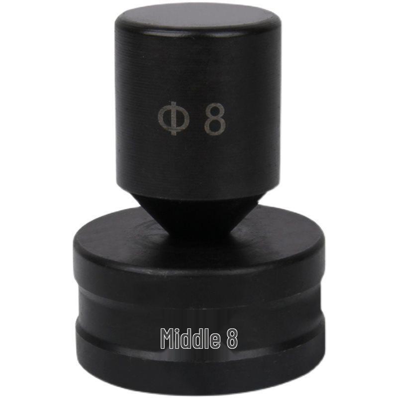 CH-70 Hydraulic Punching Machine Die Set: Oval, Round, Waist, Angle Iron Dies