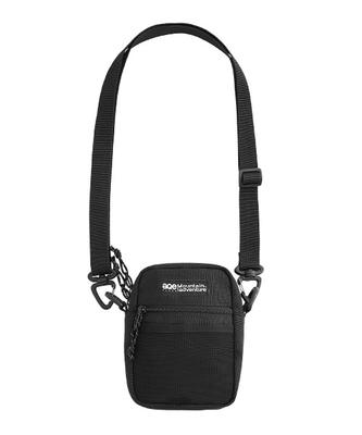 Fluke Mountain Adventure Cordura Small Day Crossbody Bag Black Fbg102
