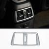 For BMW F46 LCI 2 Series Gran Tourer 2016 2017 2018   Car Interior ABS Silver Sticker Gear Shift Panel Cover Trim