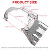Motorbike Part Engine Transmission Interface Trim Cover Chrome Iron Compatible For Harley-Davidson Softail 2007-2017 Models