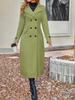 Fashion Autumn Winter Double Button Warm Wool Coat Overcoat