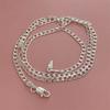 Fine 6MM Men Solid Copper Color Necklace Exquisite Noble Luxury Gorgeous Charm Fashion Wedding Chain Women Jewelry