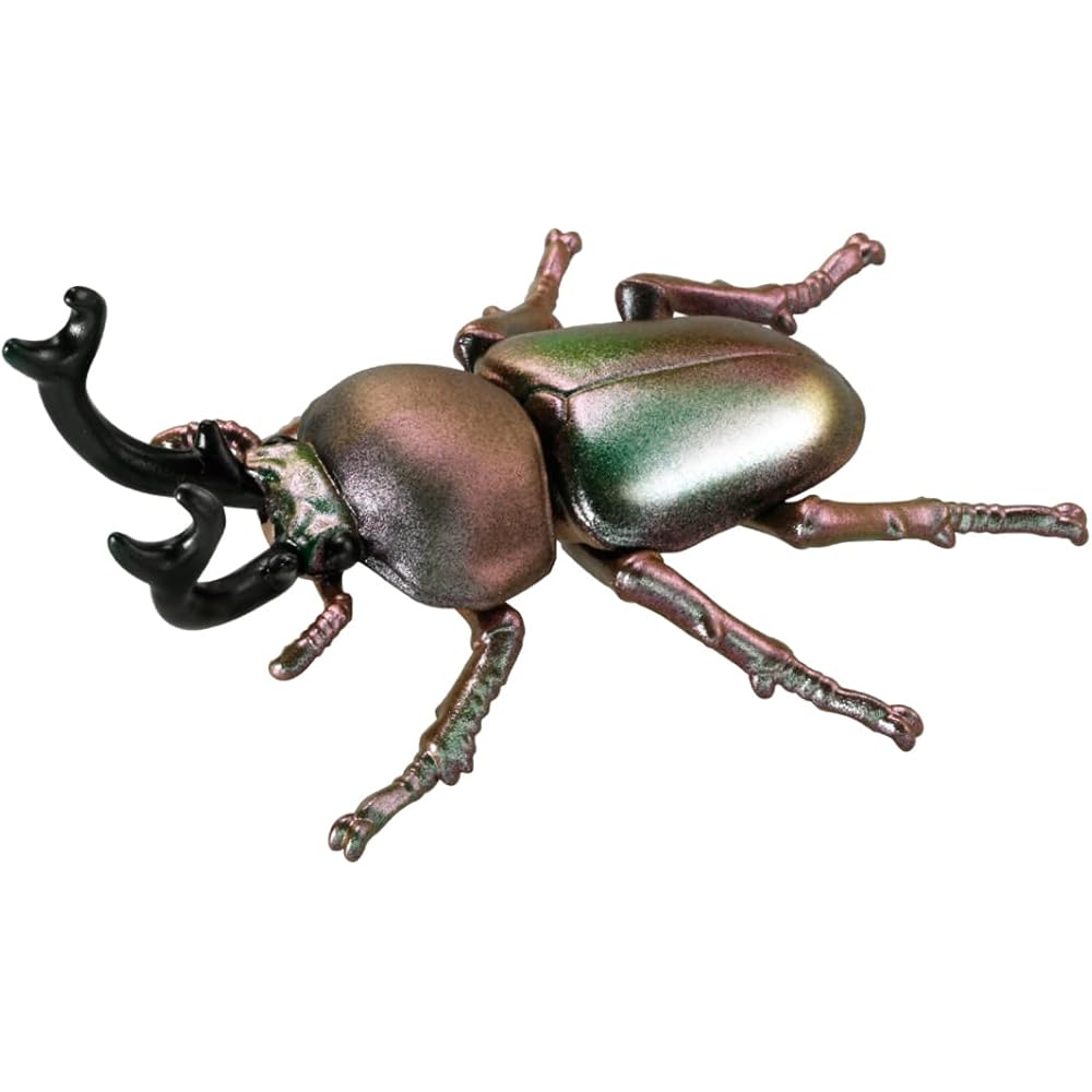 Takara Tomy Ania AS-42 Rainbow Stag Beetle Toy for Ages 3 and Up Animal Dinosaur Insect