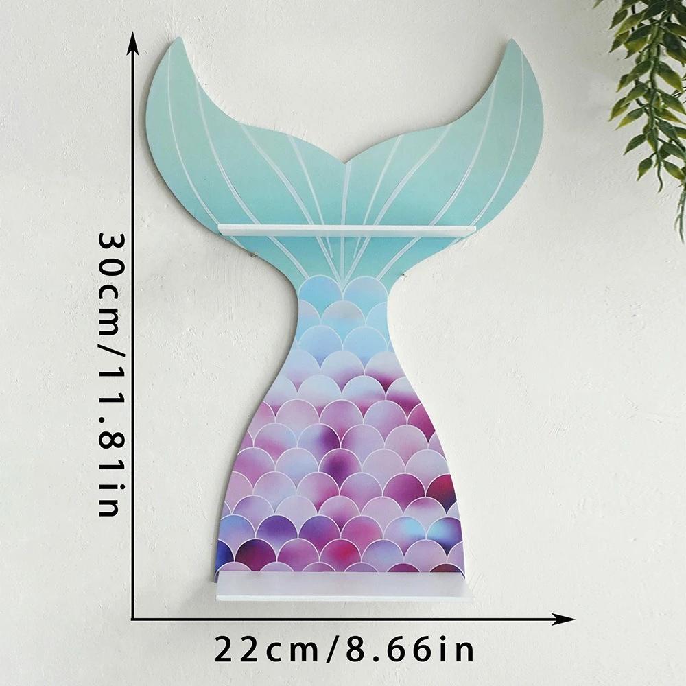 Butterfly Floating Wall Shelf Crystal Shelf Lotus Display Room Ornaments Modern Home Decoration Rack Home Wood Decor Aesthetic
