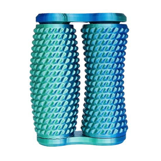 

Напечатанная на 3D-принтере колючая роликовая игрушка-непоседа для снятия тревоги и стресса для детей, подростков и взрослых, ручной бугристый массажный ролик