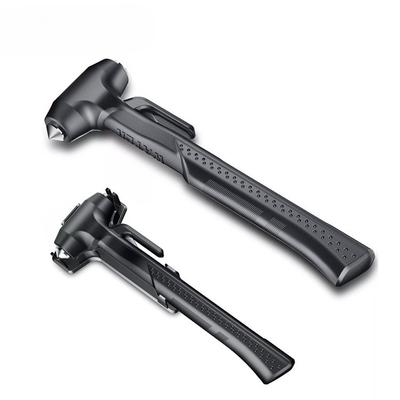 1Pc Car Metal Safety Hammer Car Multi-functional Escape Hammer Car Window Glass Crusher Window Breaker with Cutter
