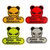 Safety Reflective Bike Sticker With Cute Panda Pattern Easy Peeling Adhesive For Night Cycling And Commute