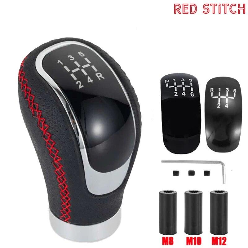 

Универсальная 5/6-ступенчатая ручка переключения передач, рычаг переключения передач, модифицированная ручка, кожаные автомобильные аксессуары для всех моделей автомобилей с ручным управлением