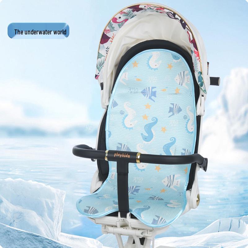 Universal Baby Stroller Ice Silk Cooling Mat for Summer