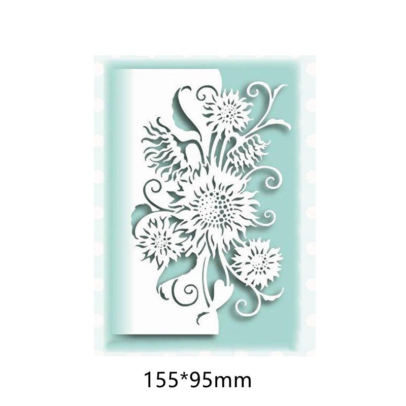 

Кружево Креативные цветы Весна Металлические поделки Изготовление трафаретов Штампы для резки для DIY Скрапбукинг Бумага Ручная работа Формы Тиснение Штампы