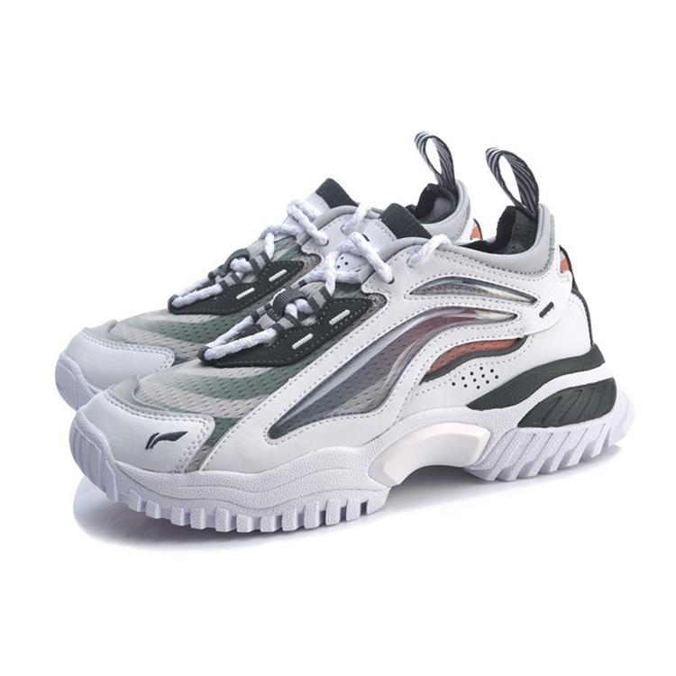 Li Ning Aurora Skywalk Textile, Synthetic Leather Fashion Cushioning Abrasion Resistant Breathable Coverage AGLP108-3