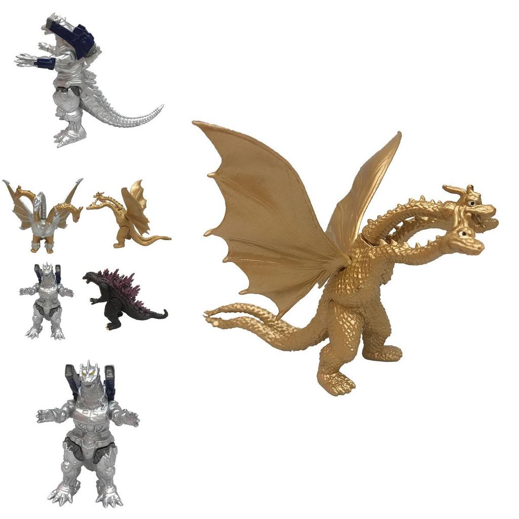 Classic 2019 Ghidorah Movie Monster Vinyl Figure Gidora Godzilla Action Toy Perfect For Kids