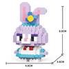 Disney Anime Princess Building Blocks Stitch Mickey Mouse mini Action toy Figures Blocks Toys Bricks Assemble Toys Kids Gifts