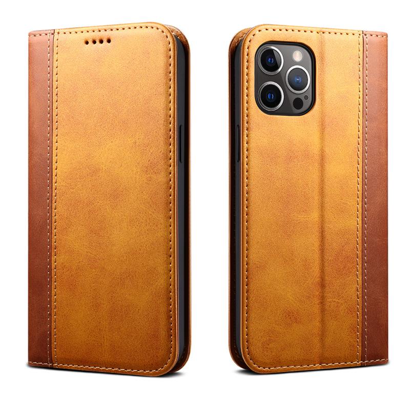 "Leder-Flip-Case für iPhone 15, Samsung S24 und Xiaomi 12"