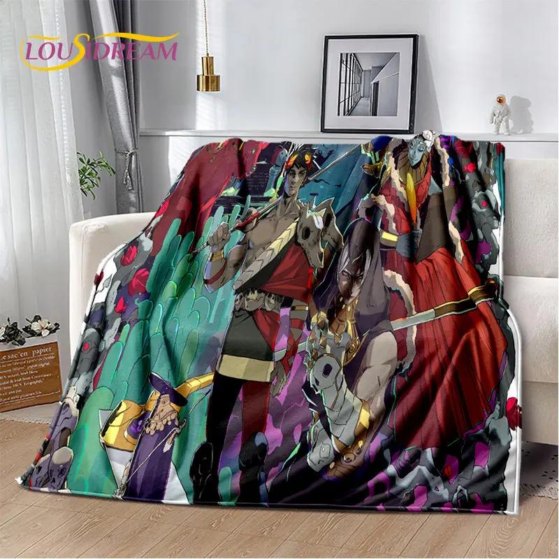 Hades Zagreus Game Gamer Soft Plush Blanket,Flannel Blanket Throw Blanket for Living Room Bedroom Bed Sofa Picnic Cover Kids