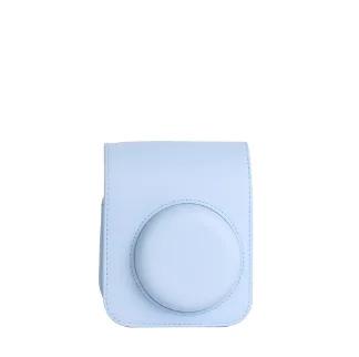 Instax Mini 12 Kamera Kılıfı PU Deri Yumuşak Koruyucu Kılıf Fujifilm Film Kamera Çantası için Omuz Askılı Seyahat Çantası