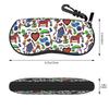 Colorful Running Horses Glasses Case Girls Lightweight Accessories  Eyewear Box Cute Glasses Box