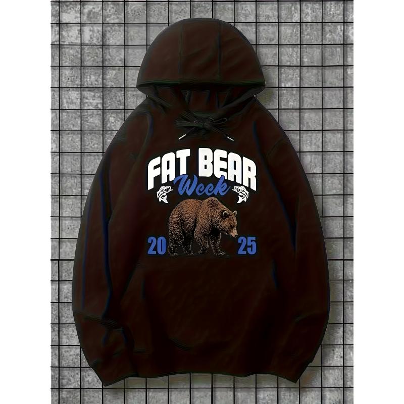 Pullover Hoodie Sweatshirt, Loose Fit, Polyester Casual Hooded Sweatshirt S