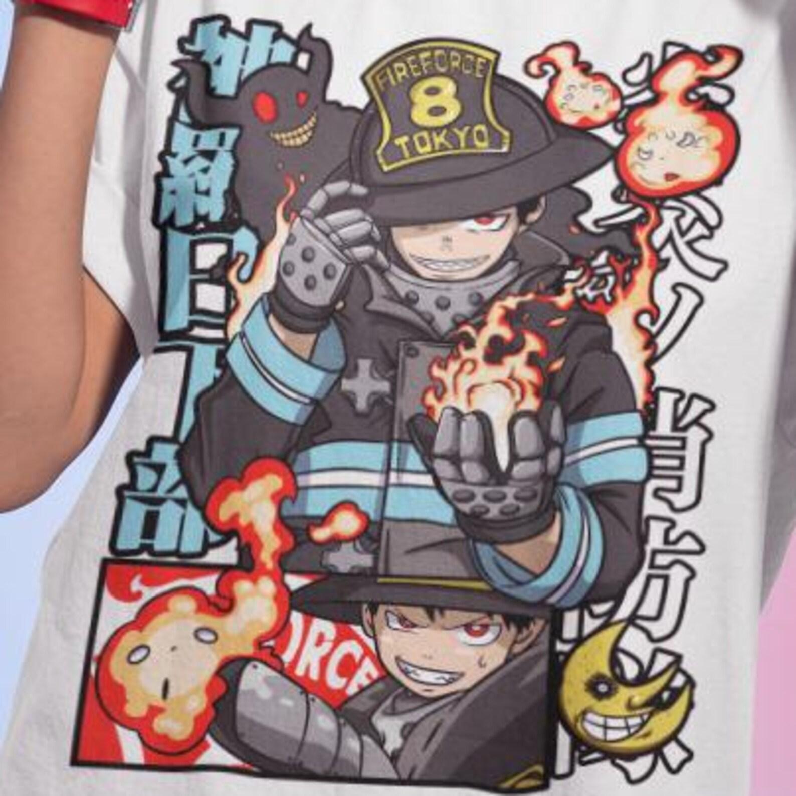 Fire Force Benimaru Shinmon Shinra Kusakabe Enen no Shouboutai Унисекс футболка S