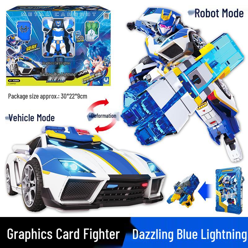 Blazing Ares: Transforming Robot Car Toy for Kids