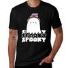 Cute Spooky Witch Ghost Fun Retro Halloween Tshirt Fashion Casual Short Sleeve Tshirt