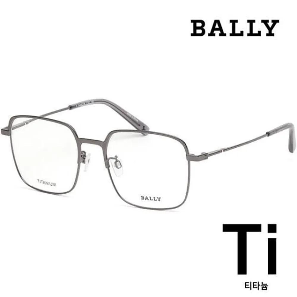 

[Bally] Titanium Eyeglass Frames BY5063H 008 Women s Men s Square Metal Frames