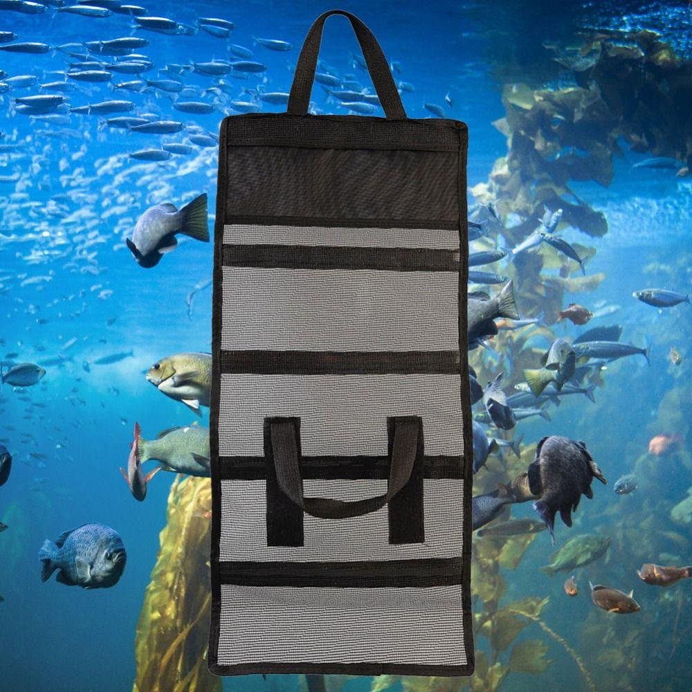 Dirt Resistant Fishing Lure Bag Breathable Lure Storage Bag Portable Fishing Tackle Case  Bait Hook