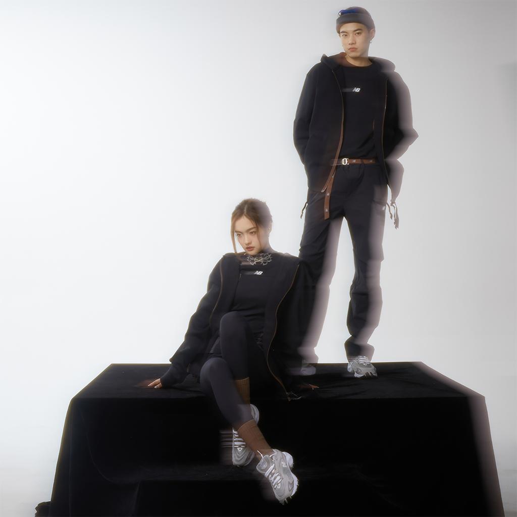 New Balance Jacket Unisex Black MDD4T053-BK