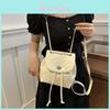 Pu Material Small Womens Chain Shoulder Bag With Street Style Design For Daily Use