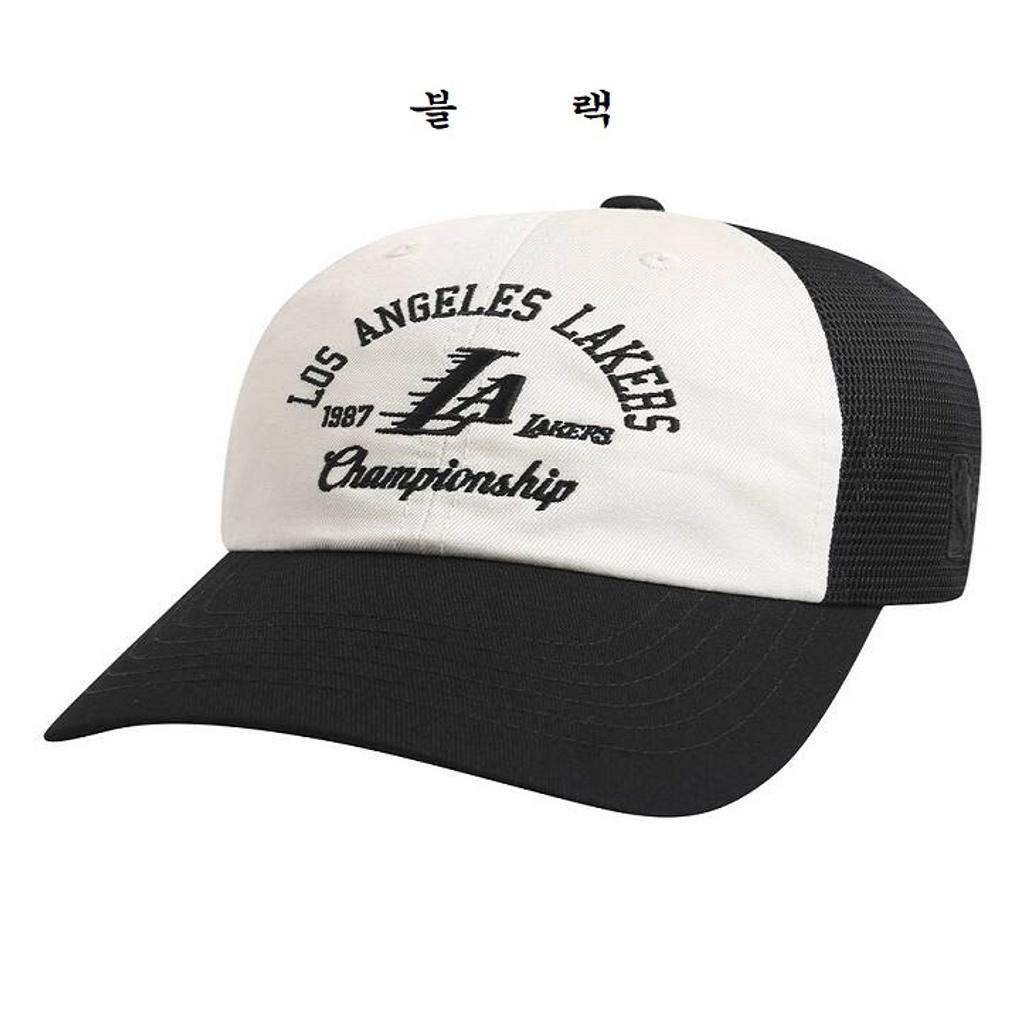 [NBA] LAL Championship Mesh Trucker SOFT Ball Cap N255AP273P