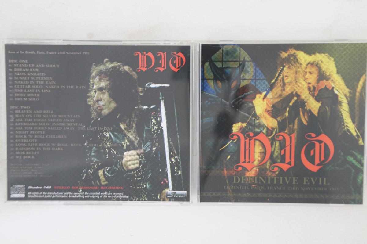 

CD DIO - Definitive Evil SHADES142 SHADES 2009 Japan Metal Used