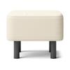 MUJI Sofa Bench Cover, Washed Cotton Canvas, Natural Color, KB497A2A