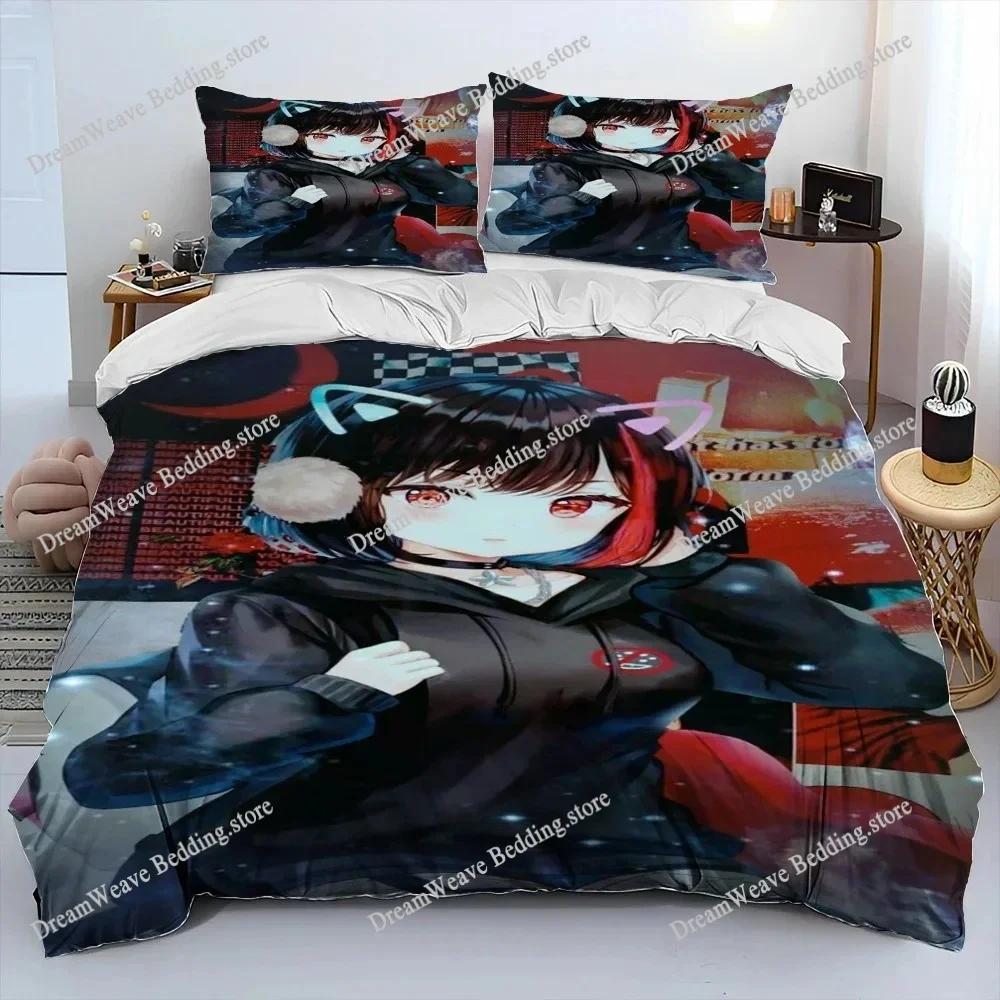 Zero Two (Darling in The FranXX) 002 Bedding Set Single Twin Full Queen King Size Bed Set Aldult Kid Bedroom Duvet Cover Sets