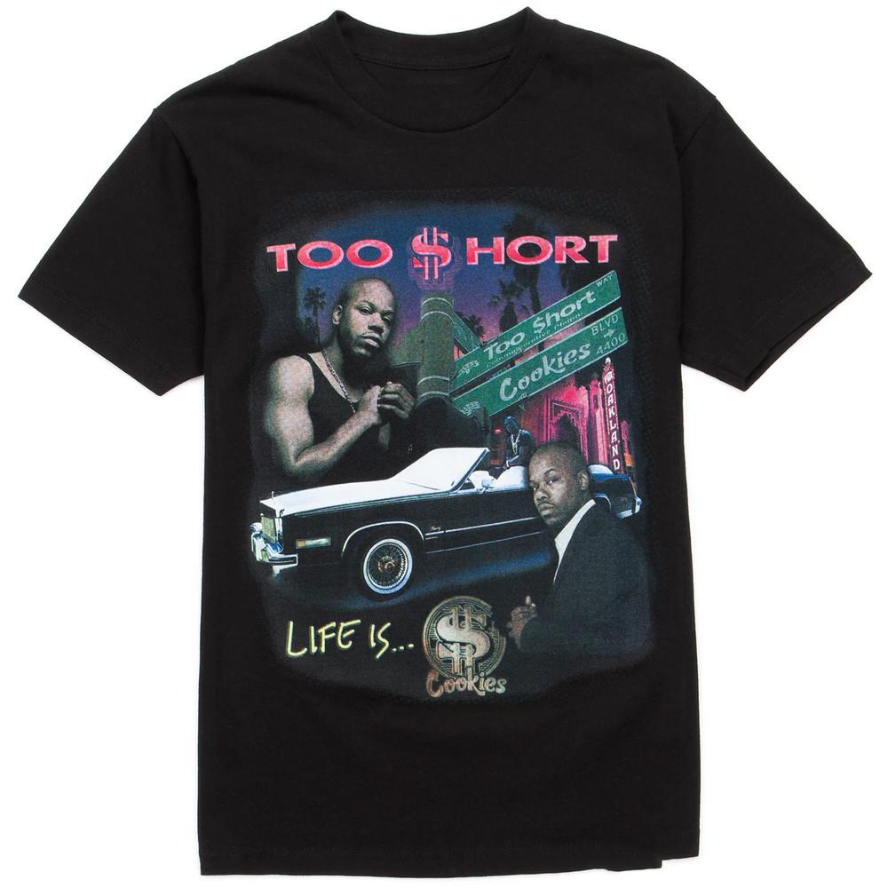 Retro Style Life is... Too Short Shirt Black Unisex S-5XL Unisex T-Shirt XL
