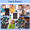 Card Game, Fast-paced Strategic Shape-matching Party Game Where Connect, Cover, And To Win