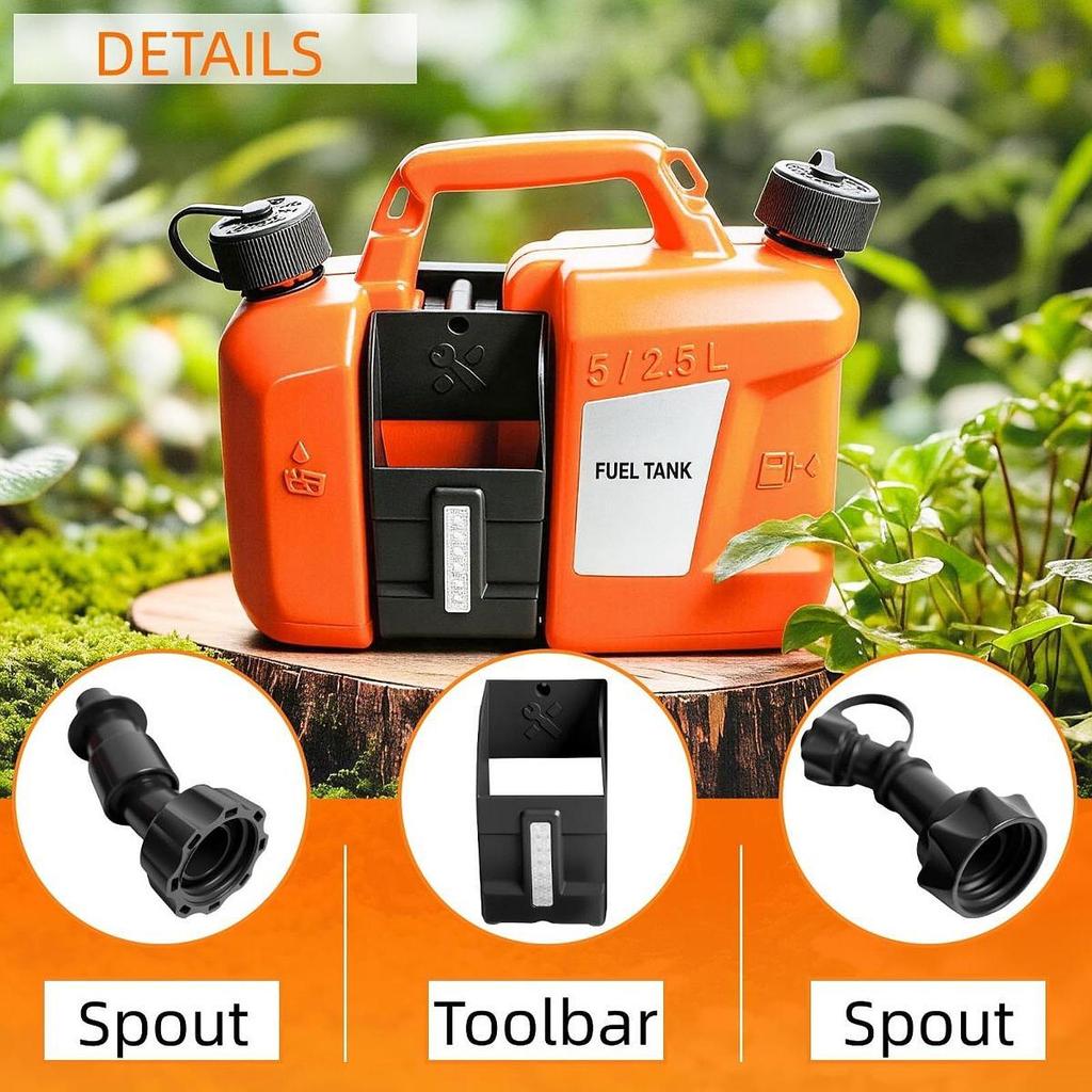 Double Chamber Mixing Container Replacement Portable Accessory for 505698000 5L and 2.5L