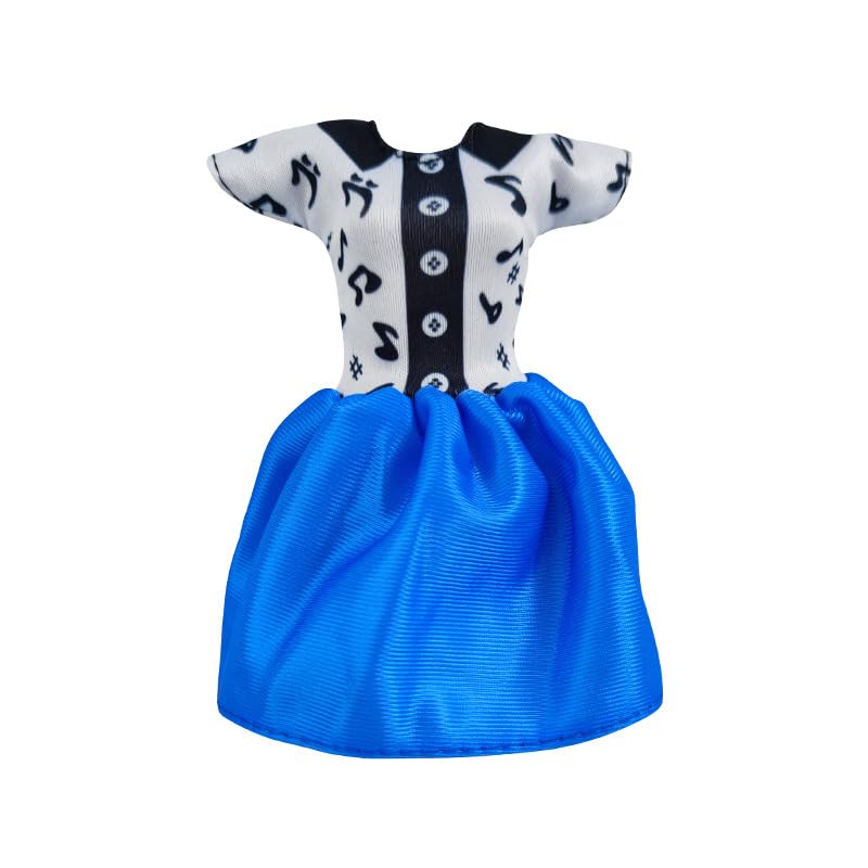 Dress Set for Doll Mini Great Value Set 5-piece Dolls, Dress-up Clothes, 1/6 Clothes, Dress,