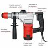 2000W Multifunction Electric Rotary Hammer Electric Hammer Impact Power Drill Tool Kits 33000BPM 220V Powerful Hammer