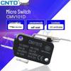 Miniature CMV104D Micro Switch with Short Lever and Roller, Self-Resetting, 1 NO/1 NC.