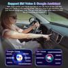 Wired To Wireless CarPlay/Android Auto Adapter, 5GHz WiFi5,USB/type-c Plug and Play, for 99% Original Wired CarPlay/Auto Cars
