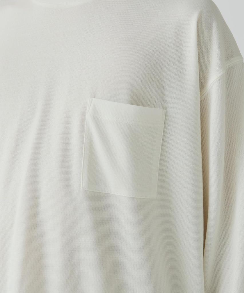 Snow Peak Hybrid Wool Mesh Cut and Long and Size ECRU L/S T-Shirt SW-25AU017, Sew, Sleeve, Men's Women's, M,