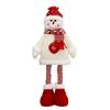 Red Telescopic Santa Doll Christmas Window Display Decoration