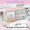 Creative Cat Pencil Case For Girls With Fabric Material And Stylish Design