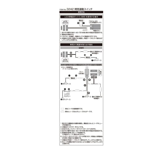 Amon Open/Close Interlock Switch ON-OFF with magnetic force DC12V/200mA 3242