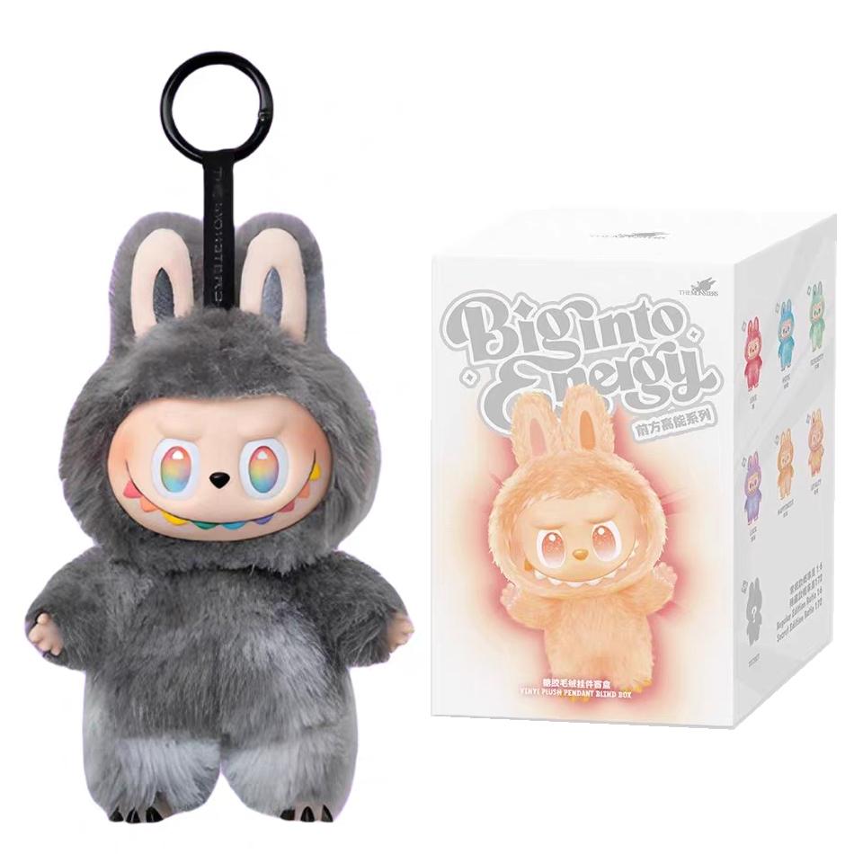 Emalje Monster Labubu V1 V2 V3 Blindboks Bestselgende Anime Karakterserie Energi Serie PVC Anheng Dukke Modell Leke Søt Nøkkelring Leke Bursdagsgave