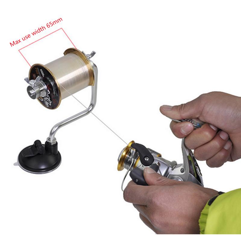 Portable Fishing Line Winder System Reel Line Spooler Vacuum Spooling Fishing Line Winding Fishing Tackle Tools Accessories