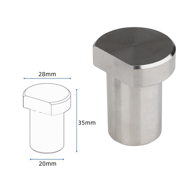 1Pcs Quick Disassembly Workbench Limit Blocks Workbench Tenon Stopper Bench Dogs Aluminum Alloy Peg Brake Stops Clamp