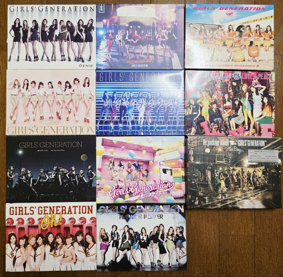 

[БУВШИЙ У ВЖИВАННІ] Girls Generation Японське видання GENIE Gee MR.TAXI Oh! і т.д.. Розпродаж набору CD