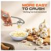 Premium Garlic Press Stainless Steel Garlic Mincer Easy CleanManual Garlic Press Professional Garlic Mincer Grinder Kitchen Tool