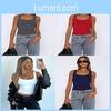Streetwear Kızlar İçin Yüksek Esnekliğe Sahip Seksi Y2k Crop Top